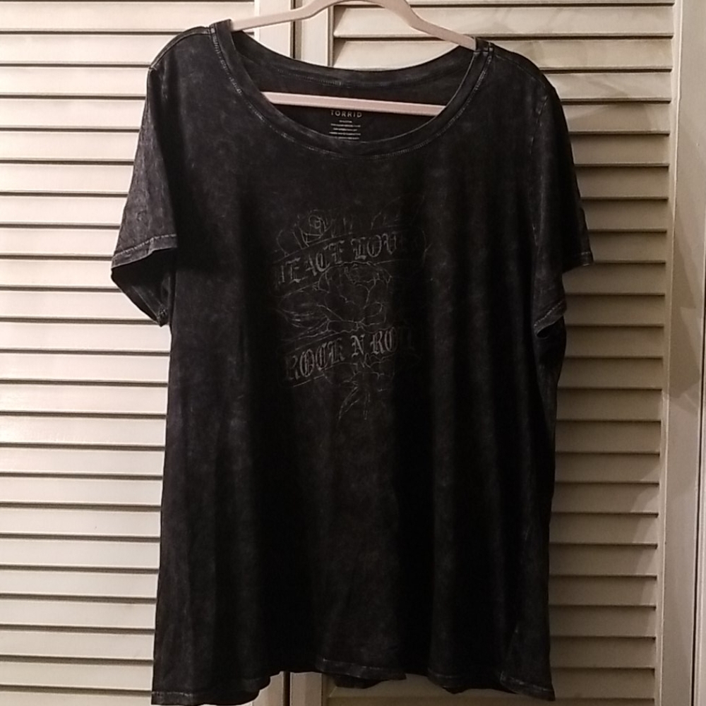 Torrid acid wash tshirt